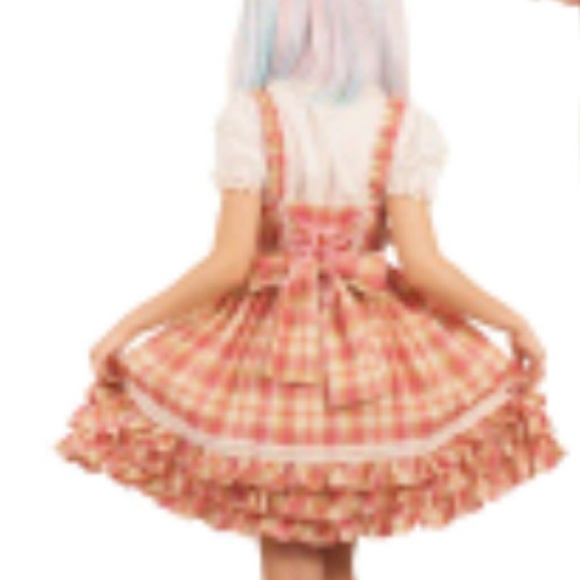 Dresses & Skirts - Summer Plaid Papillon Garden Lolita dress